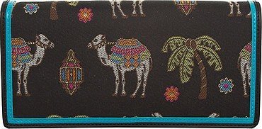 B5423_31 JACQUARD Черный Кошелек женский BRACCIALINI